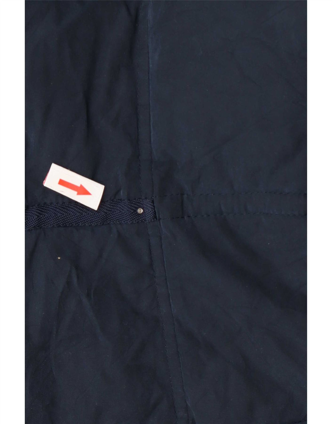 Jaqueta feminina acolchoada com capuz Nautica UK 14 poliéster azul marinho médio