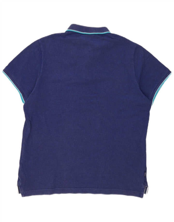 Camisa polo masculina Superdry 3XL algodão azul
