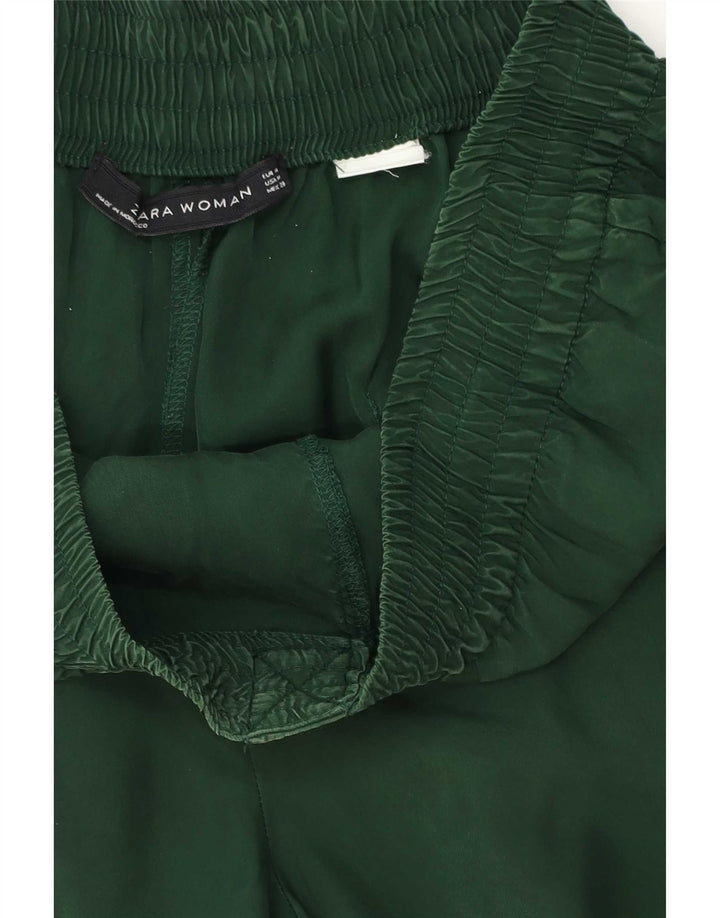 Zara Calça Cônica Feminina Médio W28 L27 Verde