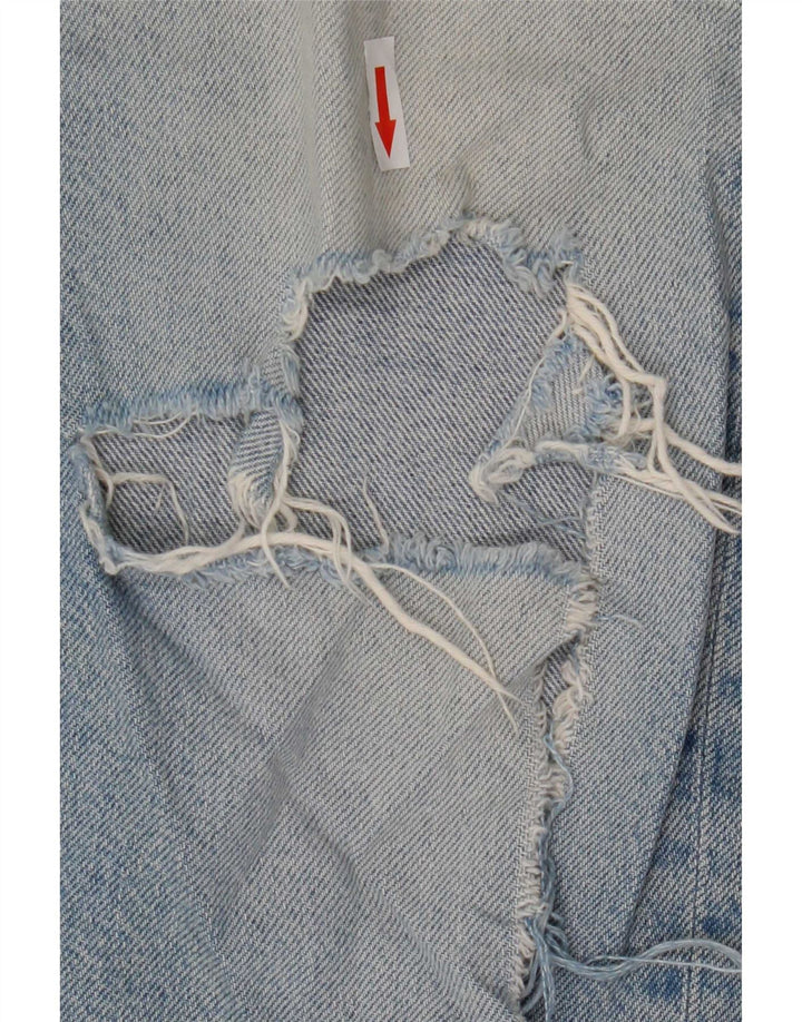Jeans recortados femininos Reiss W29 L26 algodão azul