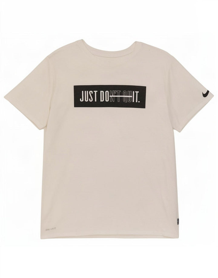 Camiseta masculina Nike Athletic Cut Graphic Top Médio Branco Poliéster