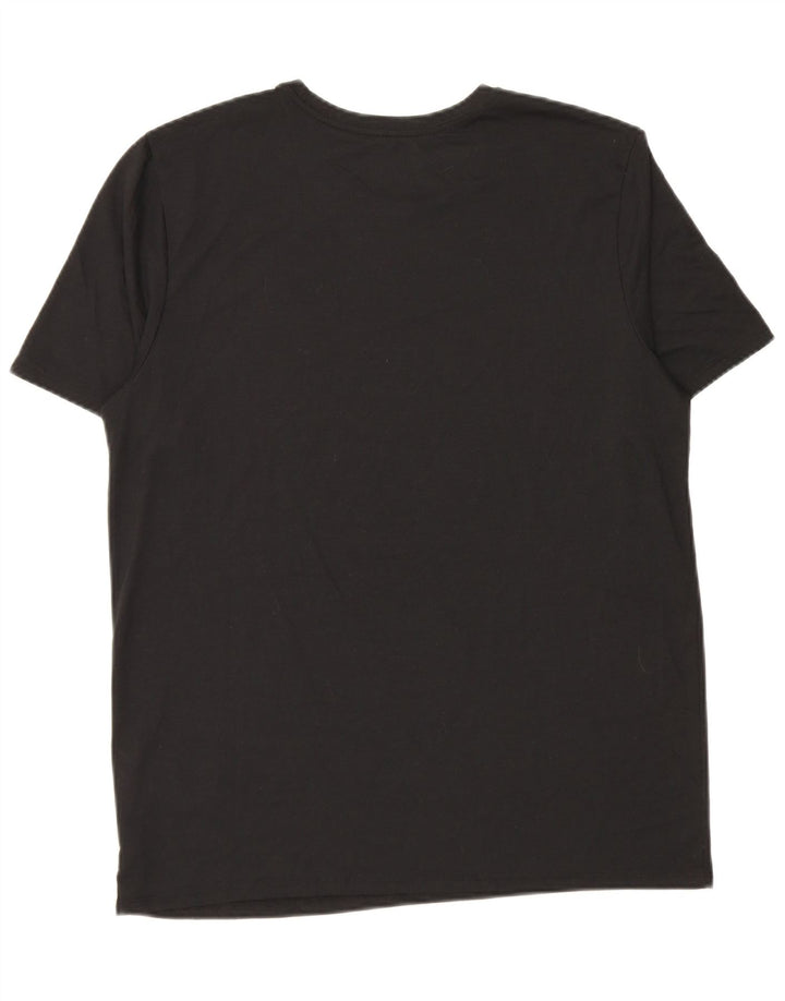 Camiseta Nike Masculina Dri Fit Graphic Top Grande Poliéster Preto