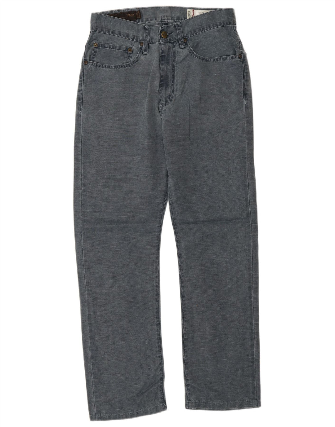 Marlboro Classics Masculino Dawson Slim Jeans W29 L30 Algodão Cinza