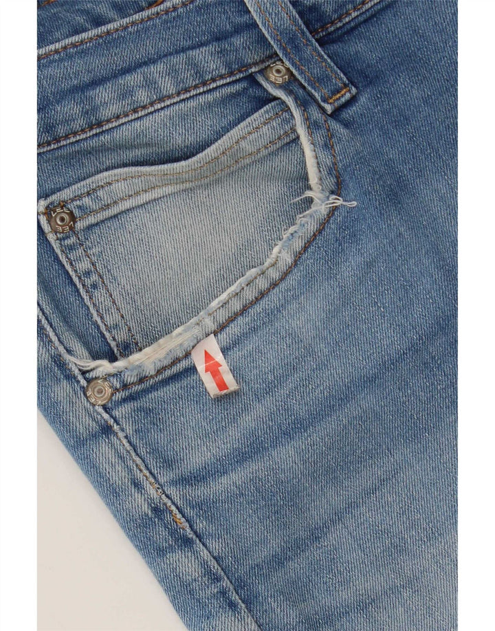 Lee Mens Luke Straight Jeans W31 L29 Azul Algodão