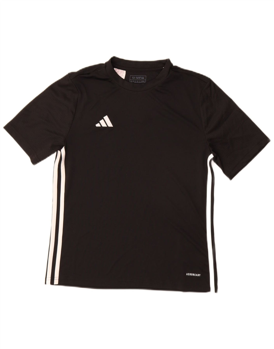 Camiseta Adidas Aeroready Menino 13-14 Anos Preto Poliéster