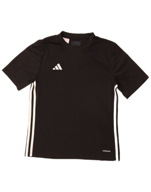 Camiseta Adidas Aeroready Menino 13-14 Anos Preto Poliéster