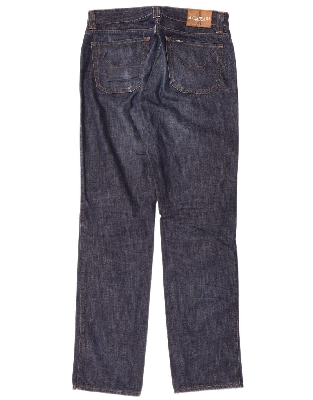 Jeans retos masculinos JECKERSON W38 L36 algodão azul