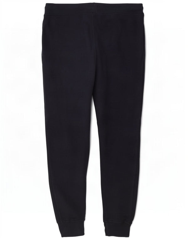 New Balance Mens Graphic Tracksuit Trousers Joggers Large Navy Blue Cotton