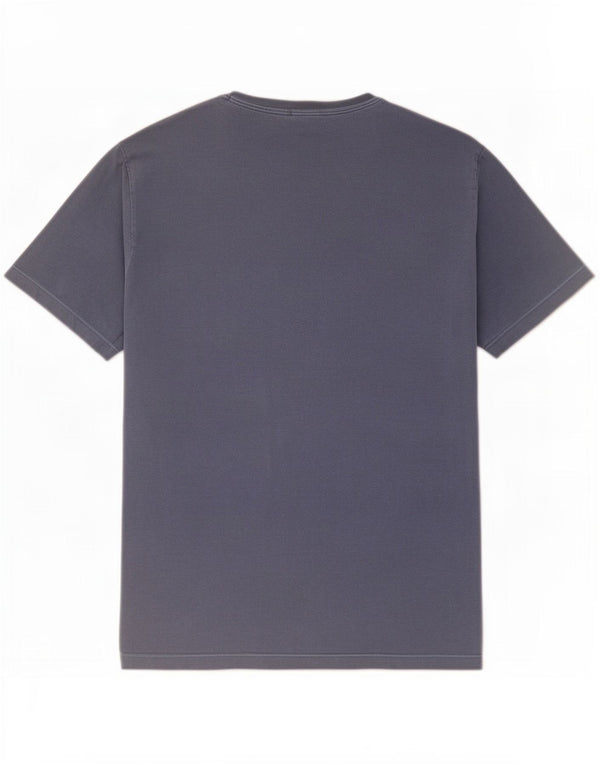 Camiseta gráfica masculina North Sails Top médio algodão azul marinho