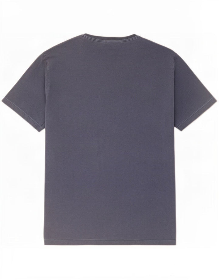 Camiseta gráfica masculina North Sails Top médio algodão azul marinho