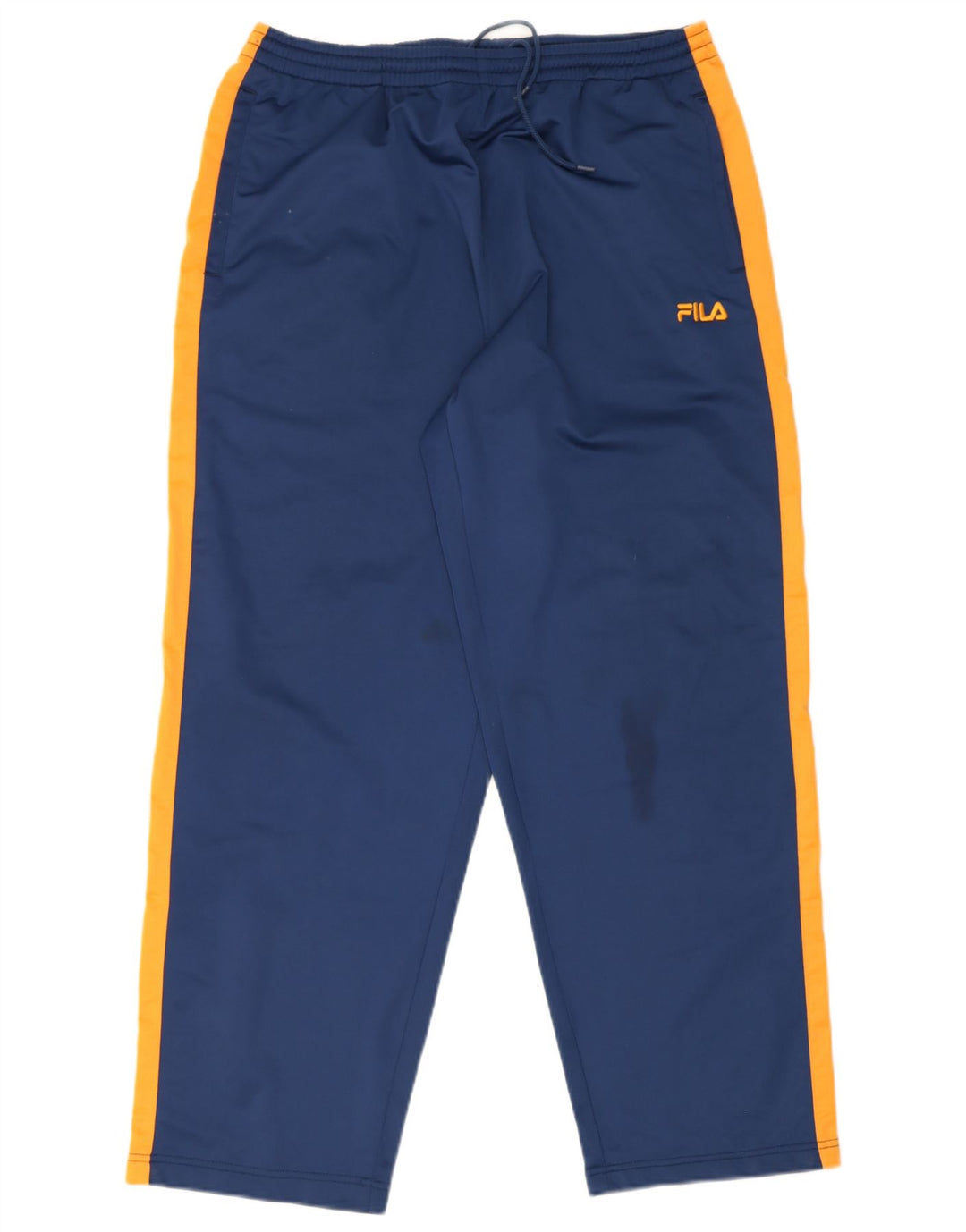 Calça Fila Mens Treino XL Azul Colourblock Poliéster