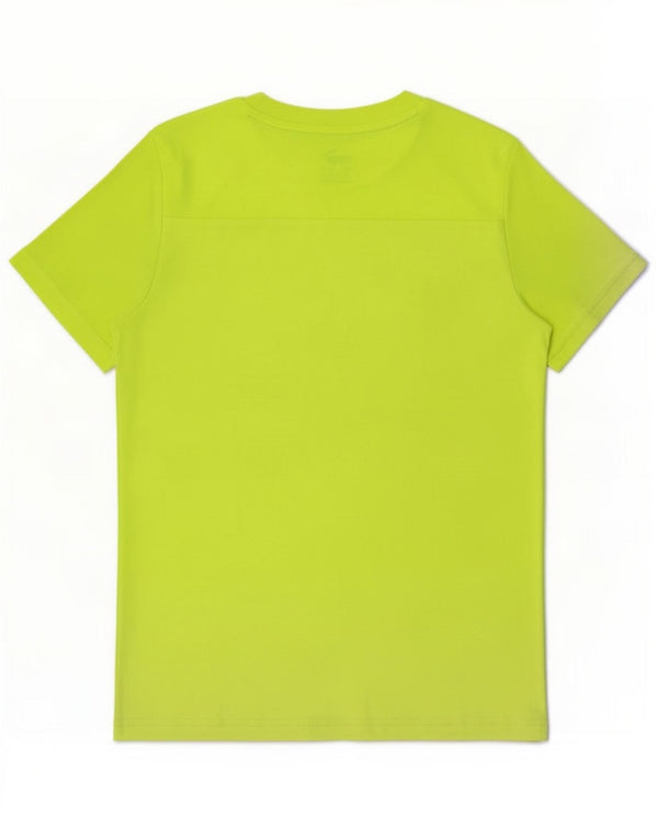 Top Puma Menino Graphic T-Shirt 11-12 Anos Verde Poliéster