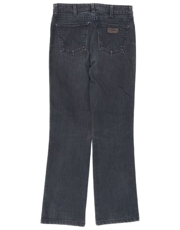 Wrangler Womens TIna Straight Jeans W28 L29 Azul marinho Algodão
