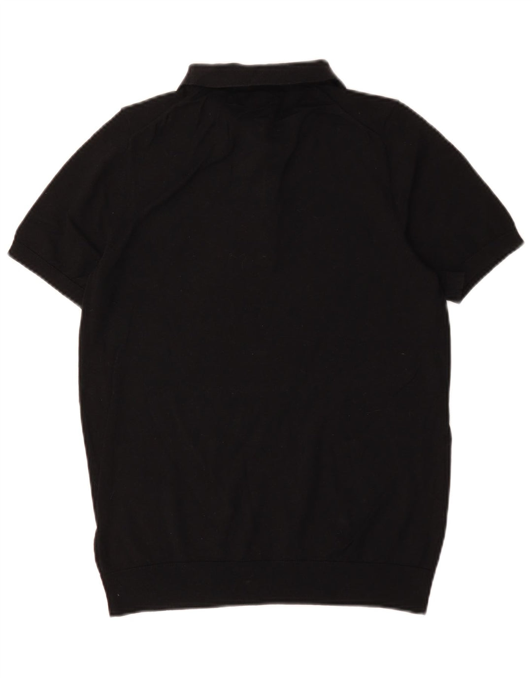 Camisa pólo autograph masculina Marks & Spencer pequena de algodão preto