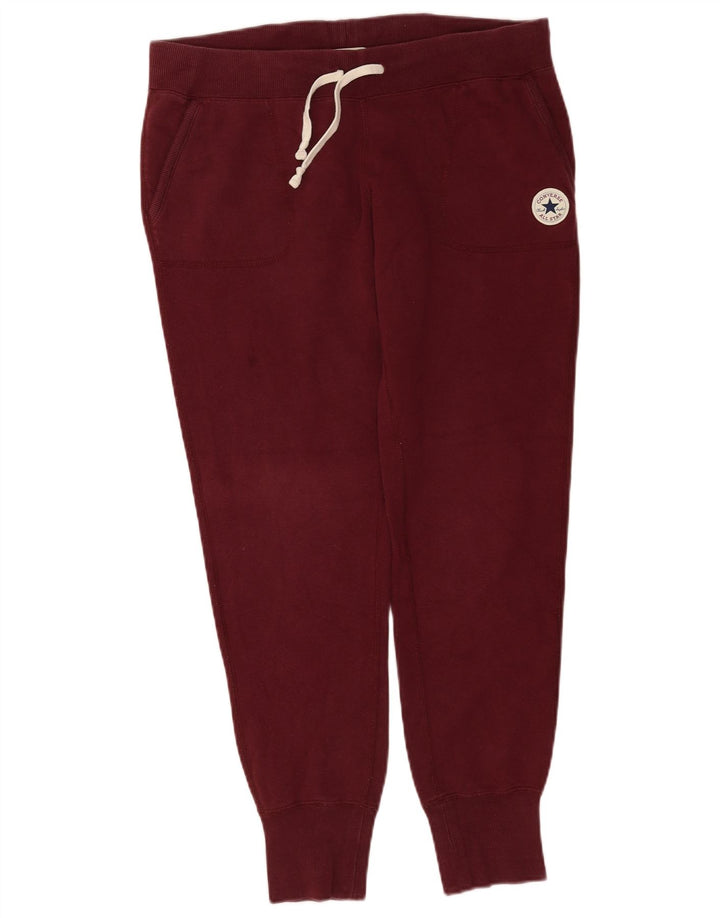 Calça de treino feminina Converse Joggers UK 14 Médio Borgonha
