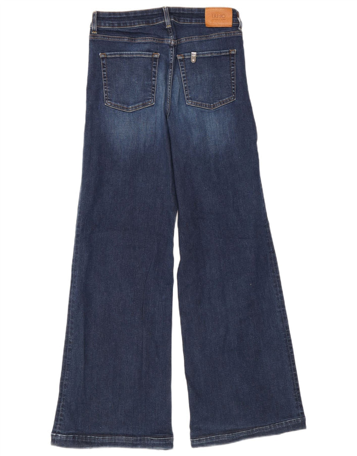 Liu Jo Calça jeans feminina larga W30 L32 azul