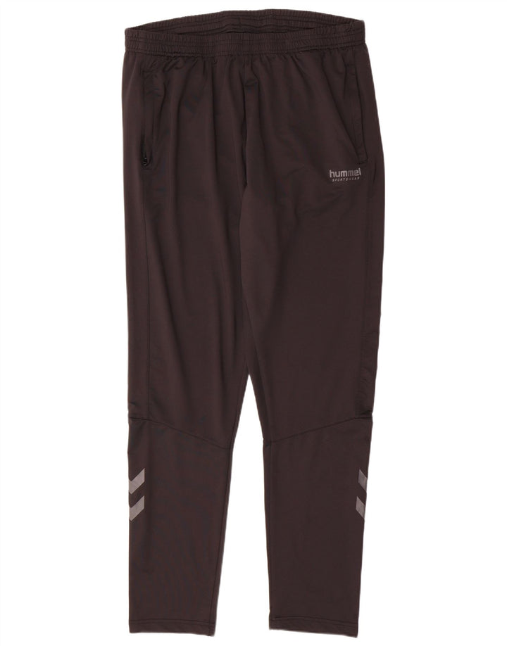 Calça de treino masculina HUMMEL grande preta
