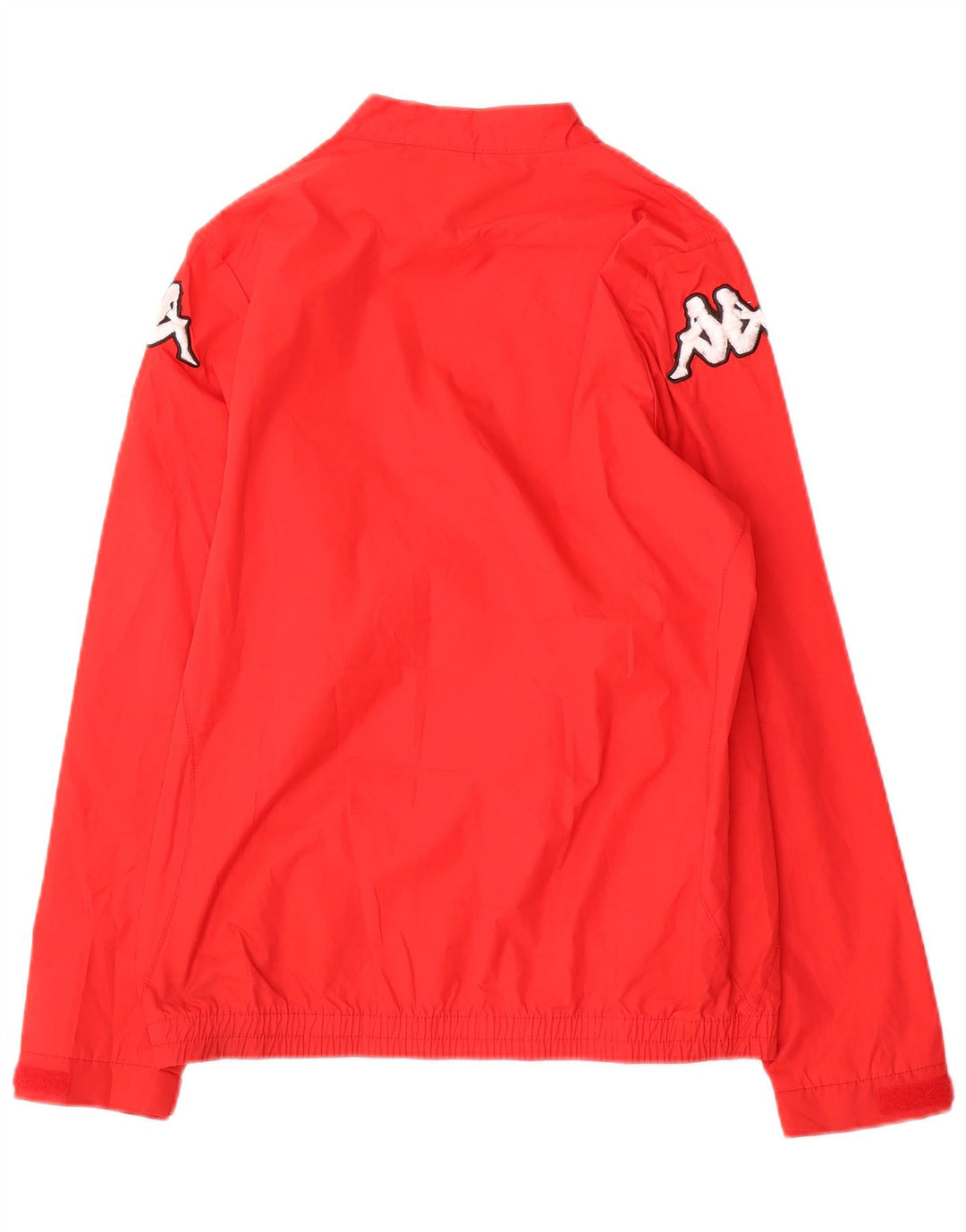 Kappa Boys Graphic Zip Neck Pulôver Treino Top 13-14 Anos Vermelho