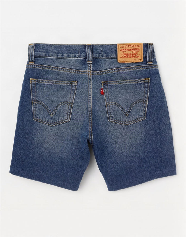 Shorts jeans masculino 512 da Levi's W31 azul médio