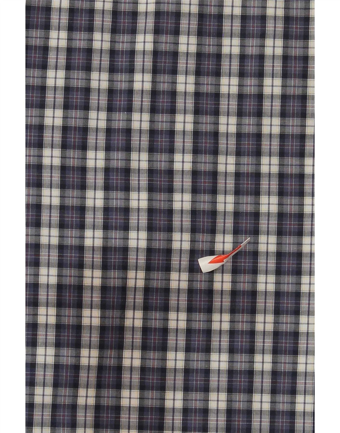 Camisa masculina de ajuste regular Best Company 2XL algodão xadrez azul marinho