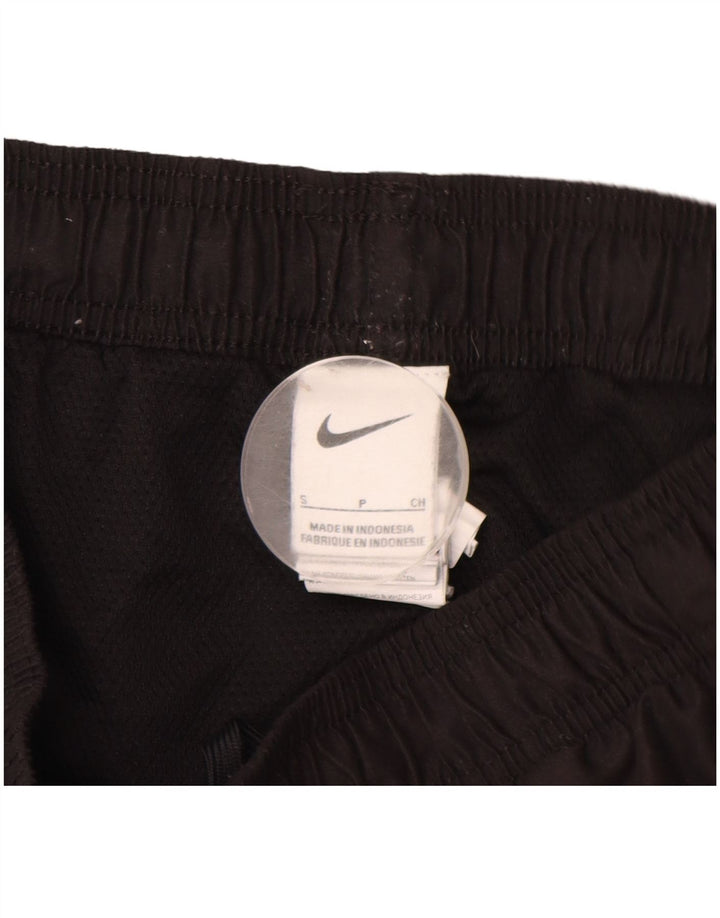 Shorts esportivos femininos NIKE UK 10 pequenos poliéster preto
