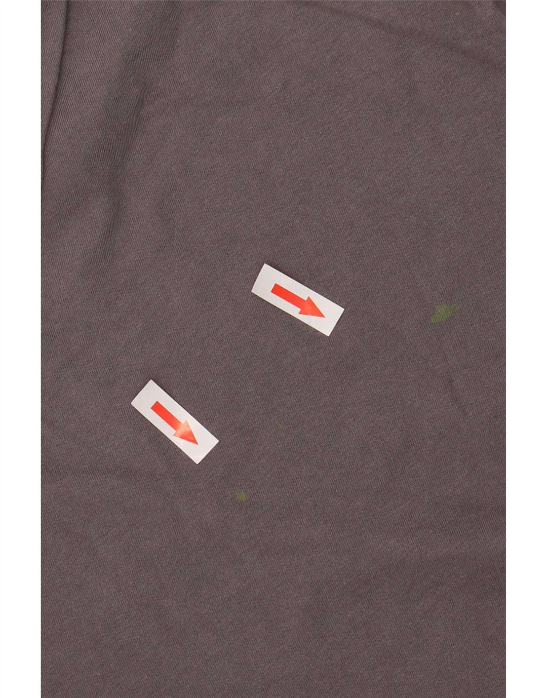 Nike Mens Camiseta Top Pequeno Algodão Cinza