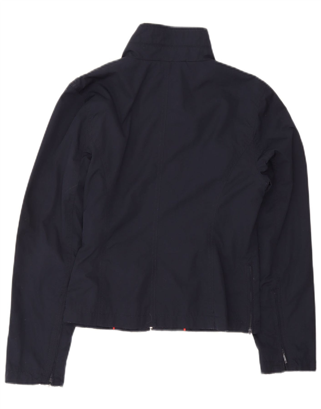 Jaqueta bomber feminina Tommy Hilfiger Reino Unido 12 poliéster azul marinho médio