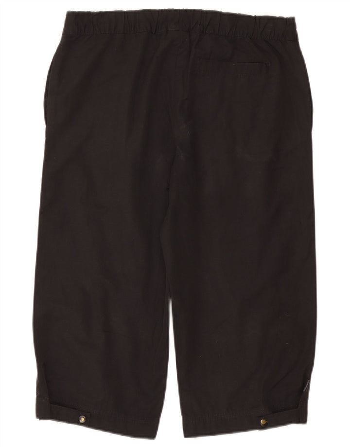 Bermuda Feminina Adidas UK 10 Pequena W27 Algodão Preto