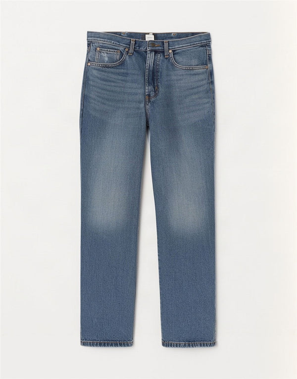 Wrangler Masculino Evolution Straight Jeans W32 L34 Azul Algodão