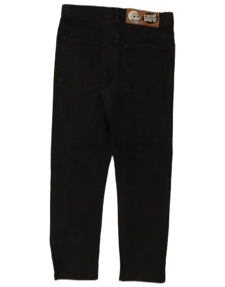 Segunda-feira barato Mens Jeans Slim W33 L28 Preto