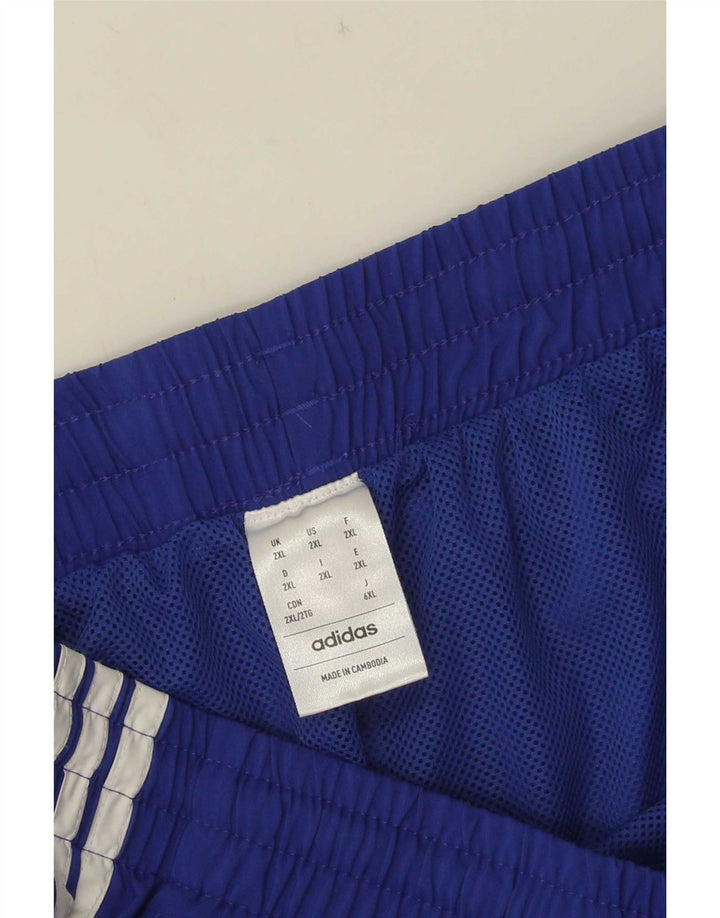 Shorts esportivos masculinos Adidas 2XL azul