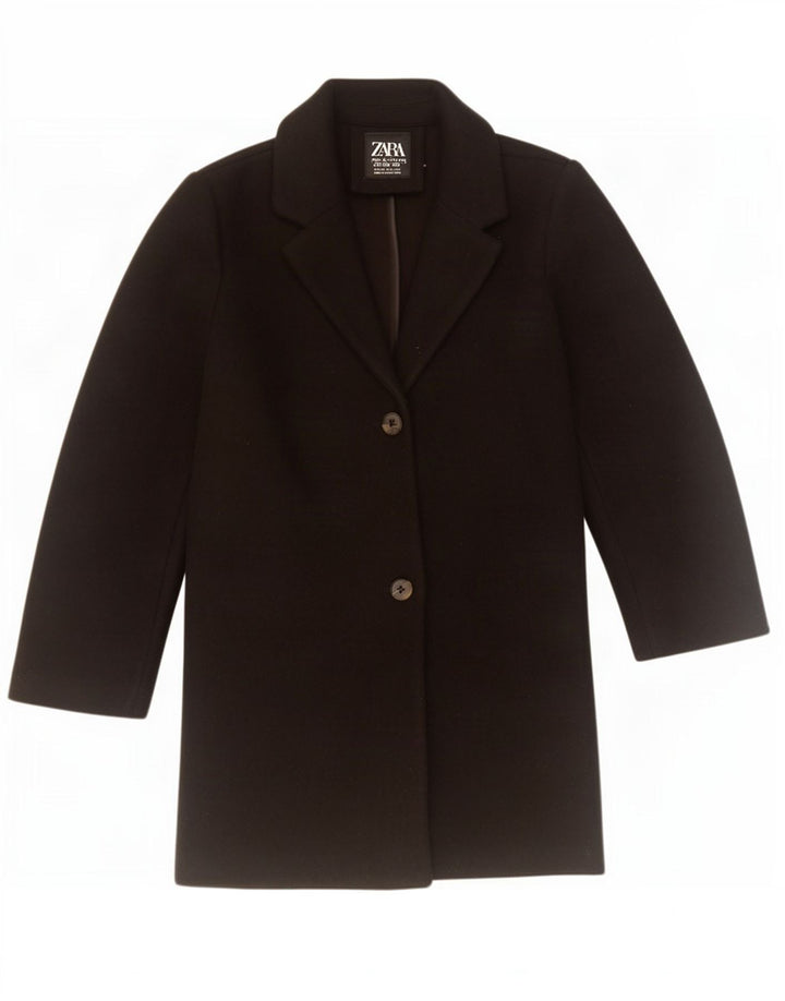 Sobretudo Zara Meninas 13-14 Anos Preto Poliéster