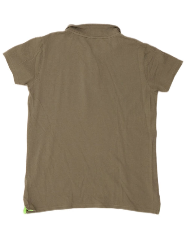 Camisa Polo Guess Menino 15-16 Anos Algodão Cáqui