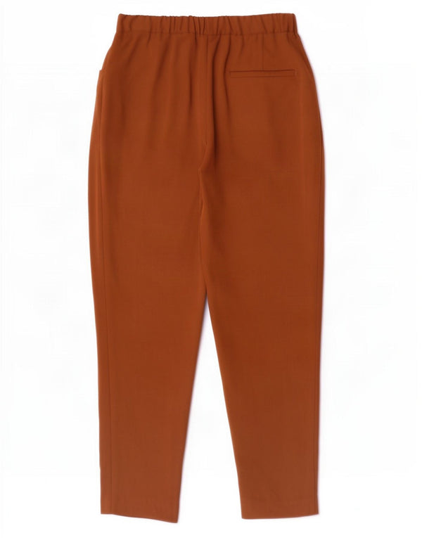Zara Calça feminina casual cônica média W28 L26 marrom
