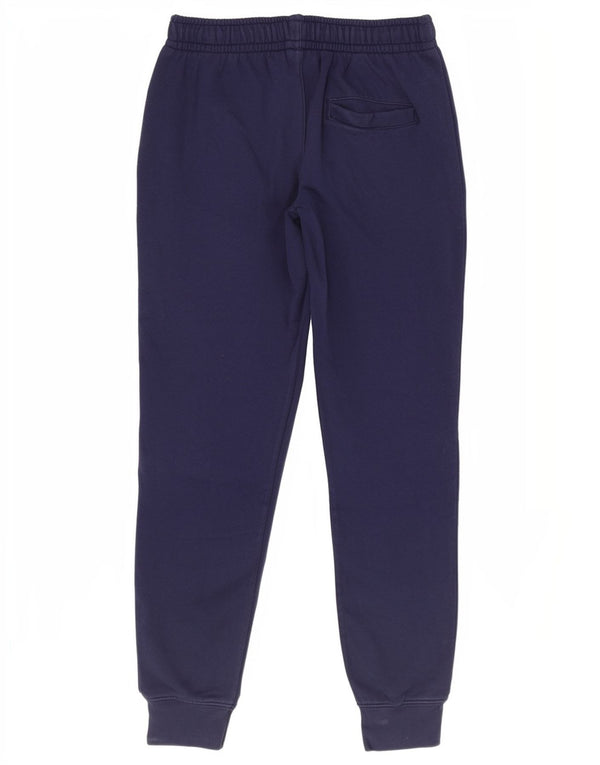 Calça esportiva Nike masculina gráfica joggers pequena algodão azul marinho
