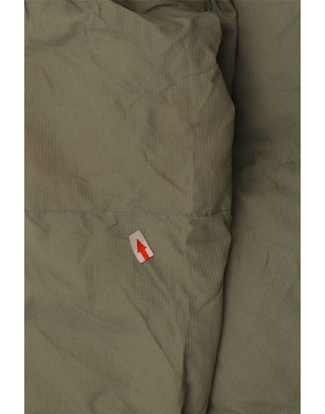 Jaqueta masculina Fila com capuz acolchoada UK 36 poliéster verde pequeno