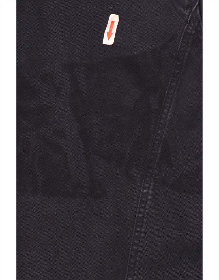 Jaqueta utilitária masculina G-Star UK 38 algodão azul marinho médio