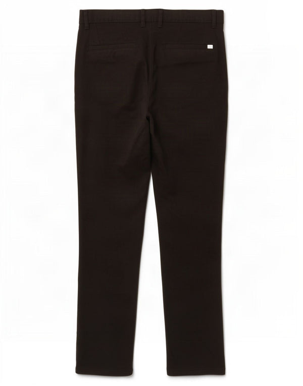 Zara Mens Skinny Chino Calças EU 40 Médio W31 L29 Poliéster Preto