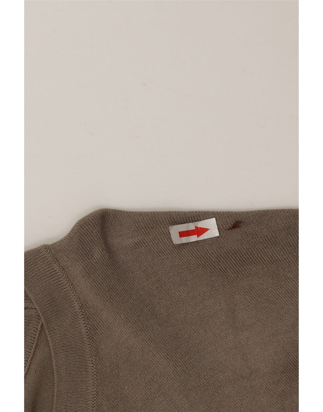Zara Suéter masculino com gola redonda XL Viscose cinza
