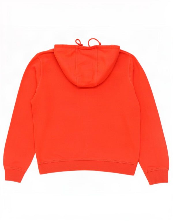 Nike Mens Hoodie Jumper Grande Algodão Vermelho
