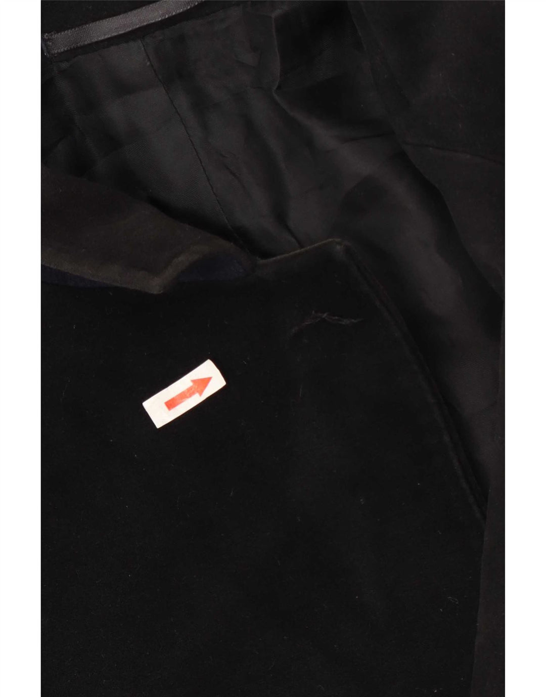 Sobretudo masculino Massimo Dutti EU 48 médio algodão preto