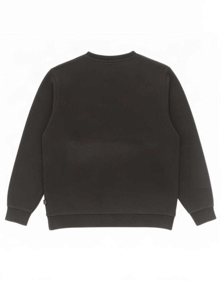 Puma moletom masculino jumper grande preto colorblock algodão