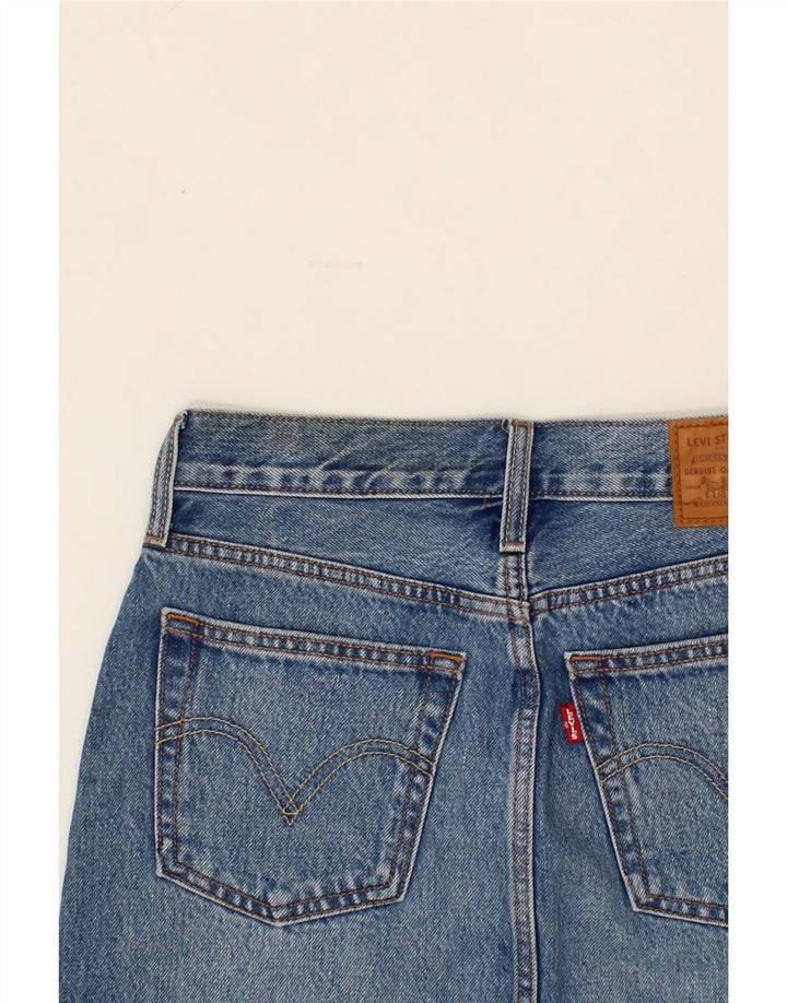 LEVI'S Womens Denim Skirt W25 XS Blue Cotton Vintage Levi's and Second-Hand Levi's from Messina Hembry 