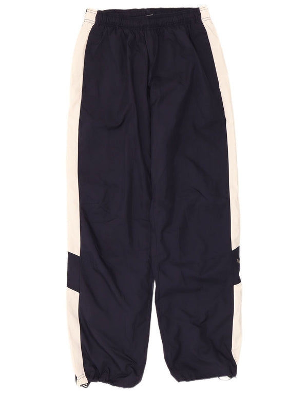 Calça esportiva masculina Puma Joggers grande poliéster colorblock azul marinho