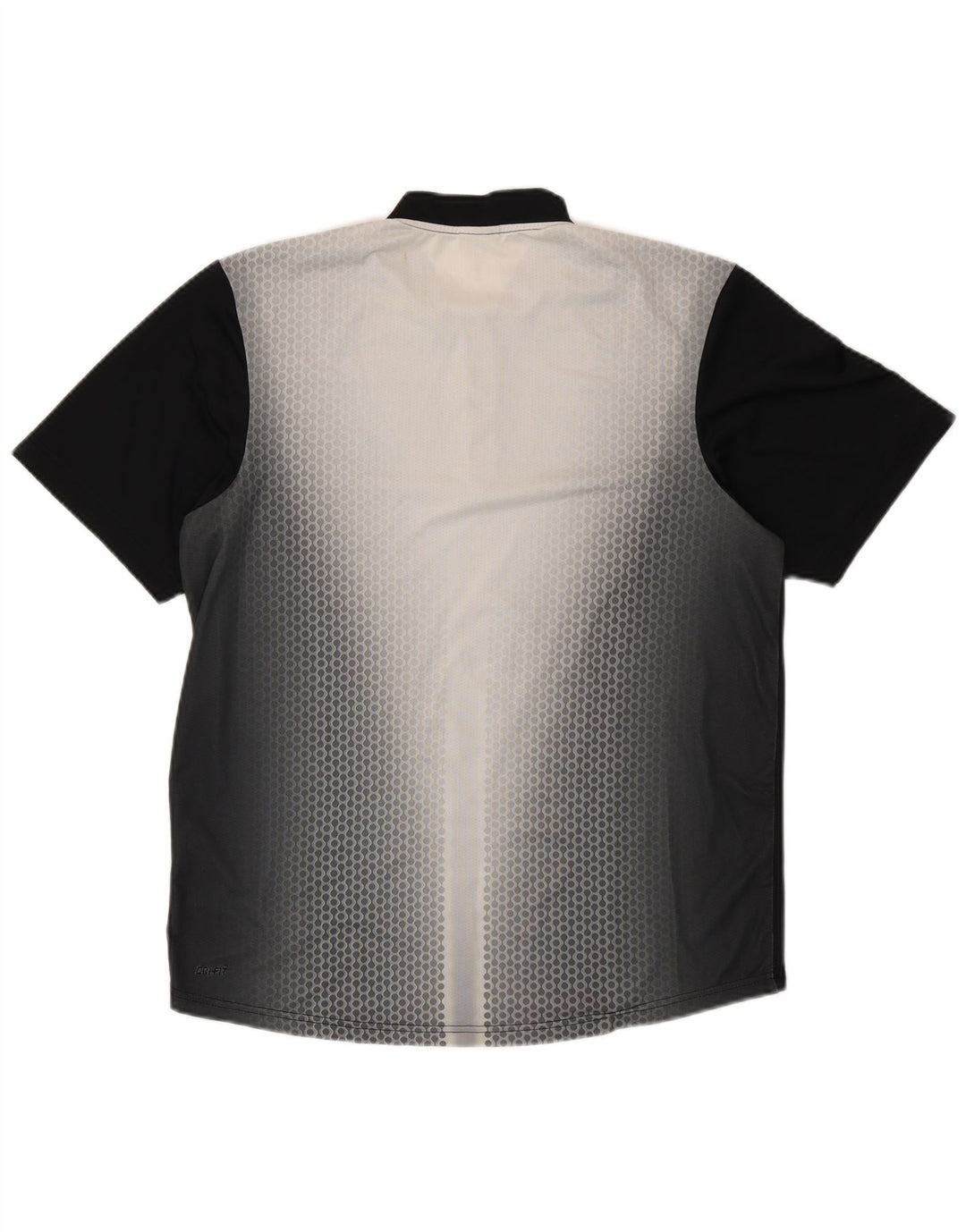Camiseta Nike Masculina Dri Fit Top UK 39/41 Médio Preto Manchado Poliéster