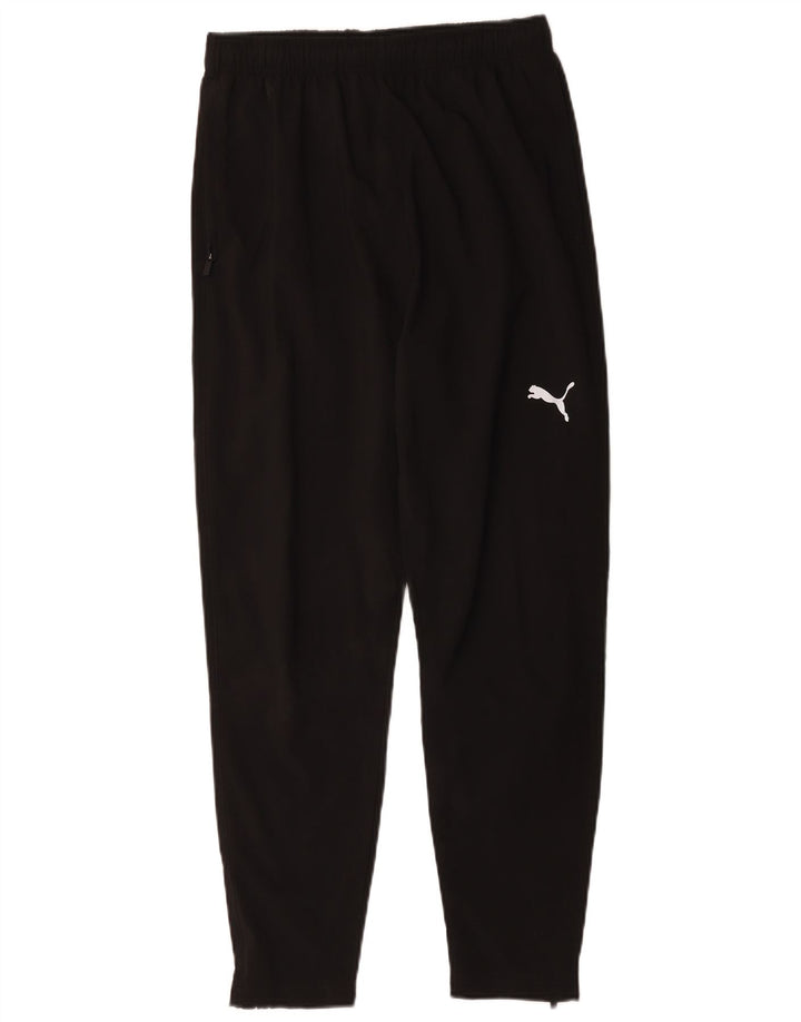 Calça de treino feminina Puma UK 10 pequena poliéster preto
