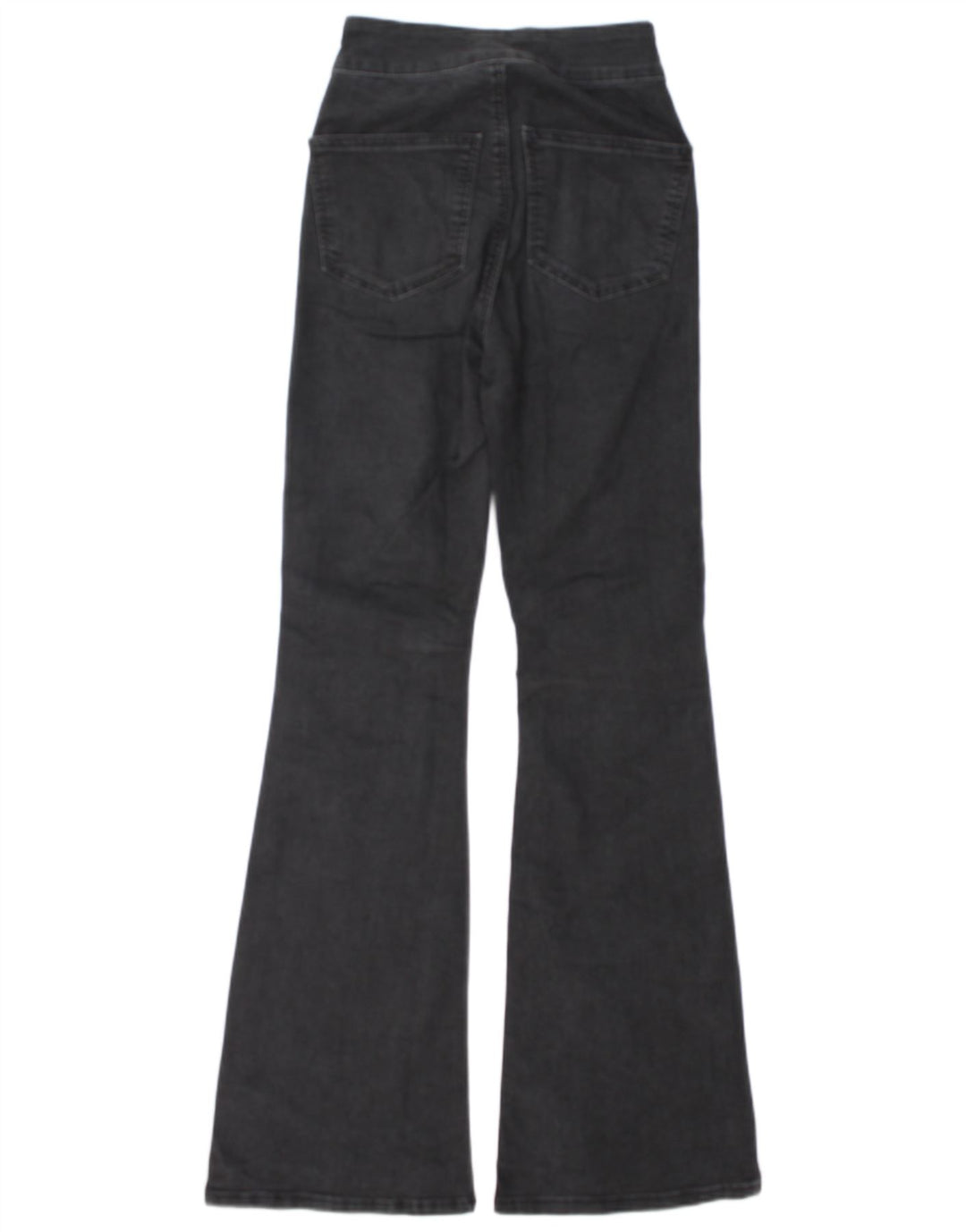 Jeans feminino Topshop largo W28 L32 algodão cinza
