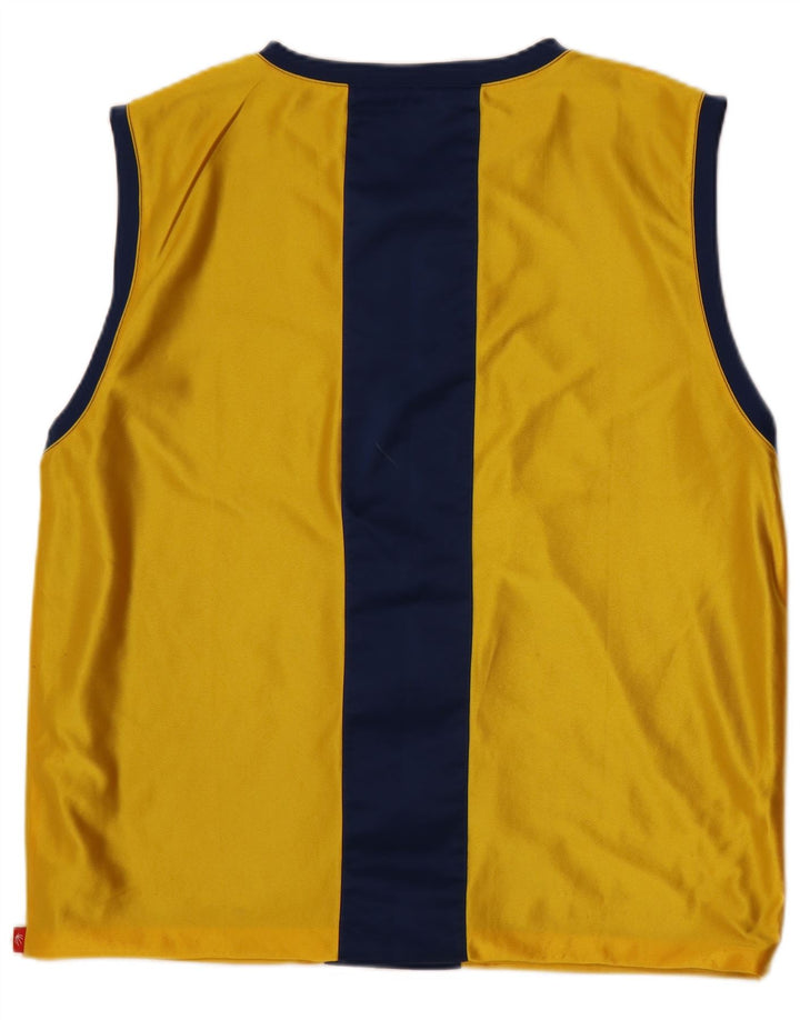 Mazine Colete Masculino Top XL Amarelo Colorblock Poliéster