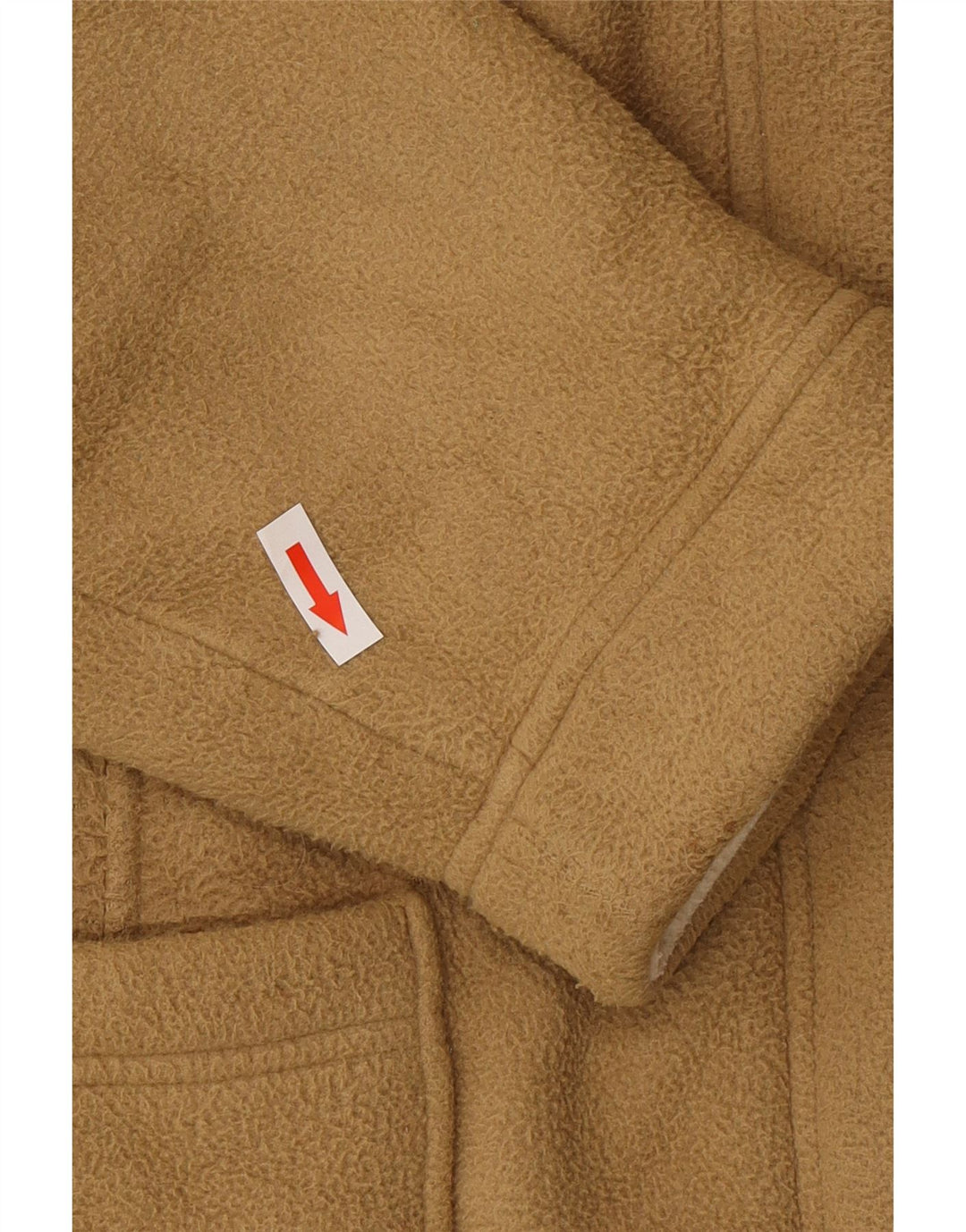 Jaqueta de lã feminina Marks & Spencer Reino Unido 20 2XL poliéster marrom