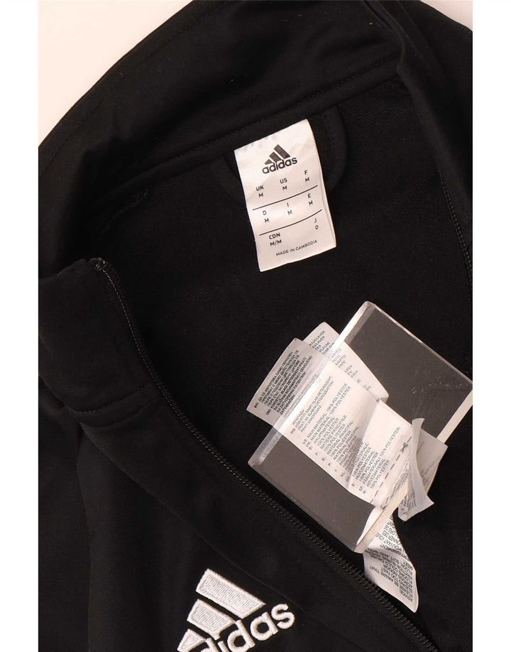 Jaqueta Adidas Mens Treino Top Médio Poliéster Preto